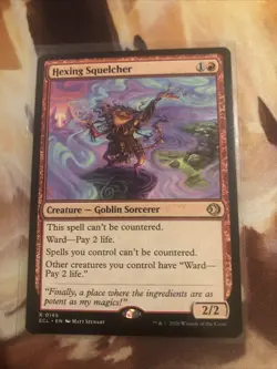 Magic The Gathering - Hexing Squelcher 0145 Lorwyn Eclipsed Regular NM MTG - Image 1