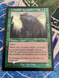 Craterhoof Behemoth (Retro Frame) Innistrad Remastered Foil - Image 1