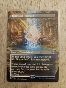 Hallowed Fountain (Borderless) Lorwyn Eclipsed Regular - Image 1