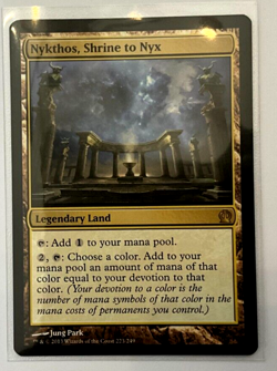 Nykthos, Shrine to Nyx Near Mint - 223 - Theros​ EN MTG - Image 2