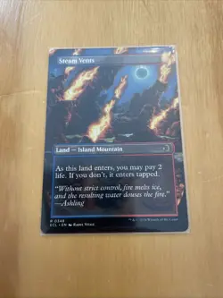 Steam Vents (Borderless) Lorwyn Eclipsed Regular MTG #348 - Image 2