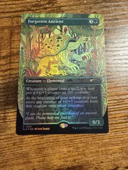 MTG Magic The Gather Borderless Showcase FOIL Secret Lair Drop Forgotten Ancient - Image 1