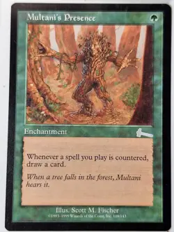 Multani's Presence - Urza's Legacy - Magic the Gathering MTG Nice! - Image 1
