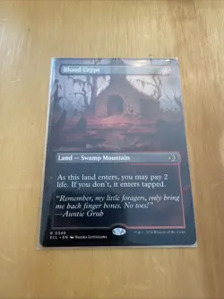 Blood Crypt (Borderless) Lorwyn Eclipsed Regular MTG #349 - Image 1