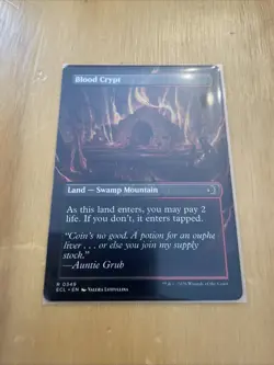 Blood Crypt (Borderless) Lorwyn Eclipsed Regular MTG #349 - Image 2