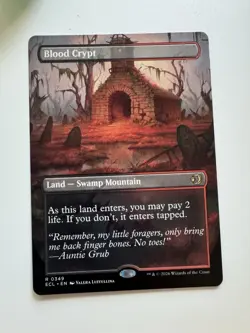 Blood Crypt (Borderless) Lorwyn Eclipsed Regular MTG #349 - Image 1