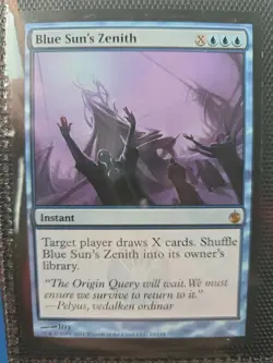 Blue Sun's Zenith X1 MBS MTG Mirrodin Besieged B1 - Image 1