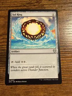 MTG Magic The Gathering Sol Ring - Image 1