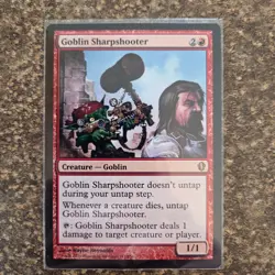 Goblin Sharpshooter - NM/LP - Commander 2013 - Regular - Image 1