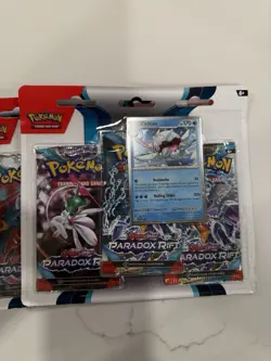 Lot Of 6 - Pokemon Paradox Rift 3 Pack Blister Cetitan 820650854033 - Image 2