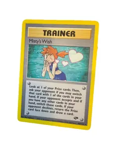Pokemon Trainer Misty's Wish Rare Trainer Card Gym Challenge 108/132 - Image 1