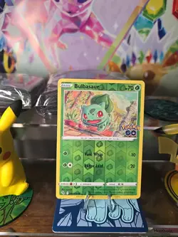 Bulbasaur 001/078 Pokemon GO Reverse Holo - Image 1