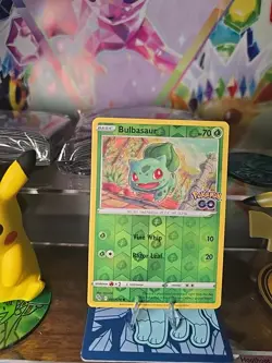 Bulbasaur 001/078 Pokemon GO Reverse Holo - Image 2