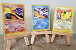 1999 VTG Pokemon Black Star Promo Bird Lot - Moltres, Articuno & Zapados! (LP) - Image 1