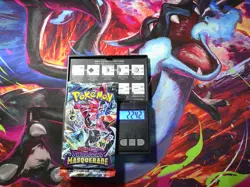 Heavy 22.42g Pokemon TCG Twilight Masquerade Booster Pack - Greninja EXUUU - Image 1