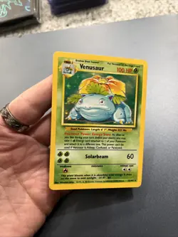 Pokemon TCG Venusaur Base Set 15/102 Holo 1999-2000 Wizards Base Set... - Image 5