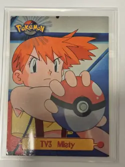 1999 Topps Pokemon Series 1 #TV3 Misty (TV Animation Edition) Blue Logo LP - Image 1