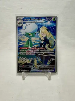 2025 Pokemon Scarlet & Violet Destined Rivals 184/182 Cynthia's Roserade IR #2 - Image 1