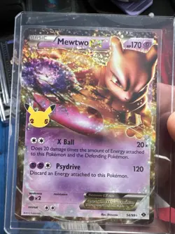 Mewtwo EX 54/99 Black & White Next Destinies Ultra Rare Pokemon TCG - Image 1