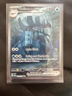 Pokemon TCG Golisopod ex Paradox Rift 246/182 Holo Special Illustration Rare - Image 1