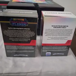 LOT OF 2 - Pokemon TCG Prismatic Evolutions & Phantasmal Flames Booster Bundle - Image 2