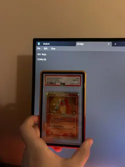 PSA 8 Pokemon Entei EX 91/95 Holo Rare Team Aqua Vs Team Magma 2004 - Image 1