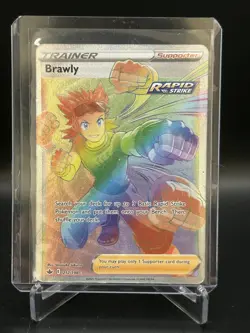 Brawly - Chilling Reign - 212/198 - Rainbow Rare - LP - Pokemon TCG - Image 1