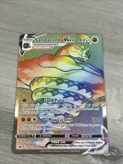 Sandaconda VMAX 206/198 Pokemon TCG 2021 Secret Rare Rainbow Chilling Reign NM - Image 1