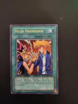 Yugioh Yu-Jo Friendship JUMP-EN007 Ultra Rare Limited Edition NM - Image 1