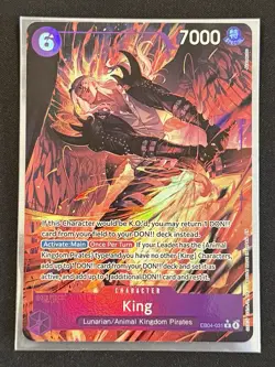 King Alternate Art Foil EB04-031 The Azure Sea's Seven One Piece - Image 1