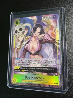 One Piece TCG The Azure Sea’s Seven English Boa Hancock (Alt Art) OP14-112 SR - Image 2