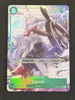 Carrot EB04-013 SR Alternate Art - One Piece TCG OP14 The Azure Sea’s Seven - Image 2