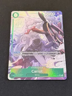 Carrot EB04-013 SR Alternate Art - One Piece TCG OP14 The Azure Sea’s Seven - Image 3