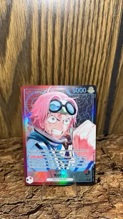 Koby OP11-001 - Leader Alternate Art NM - One Piece TCG: A Fist Of Divine Speed - Image 1