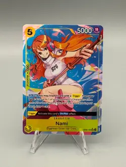 Nami OP08-106 SR Alt Art English One Piece Two Legends English - Image 1