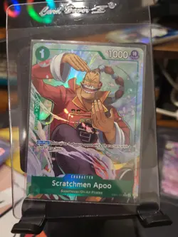 SCRATCHMEN APOO - One Piece EB01-15 - AA Alt Art Rare R - Premium Booster Vol. 2 - Image 1
