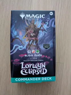 MTG Lorwyn Eclipsed - Commander Deck | Blight Curse | In Hand! - Image 1