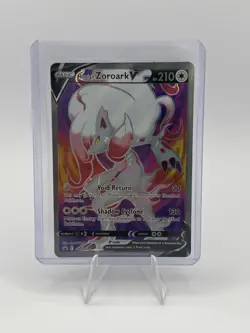 Hisuian Zoroark V Holofoil SWSH297 Promo SWSH: Sword & Shield Promo Cards NM - Image 1