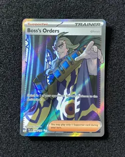 2023 Pokemon TCG English Trading Cards PAL EN 248/193 Boss's Orders Holo -HC22 - Image 1