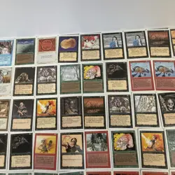 133 Revised Magic The Gathering Card Lot No Basic Land - Image 3
