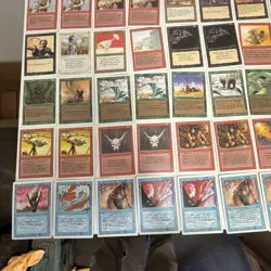 133 Revised Magic The Gathering Card Lot No Basic Land - Image 5