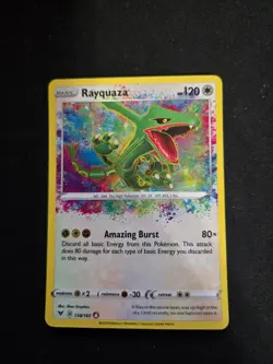 Rayquaza 138/185 SWSH04: Vivid Voltage NM Pokemon Card TCG - Image 1