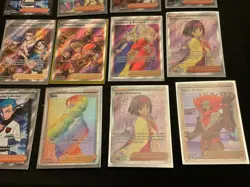 Full Art Pokemon Trainer Cards Lot (includes 12 cards) - Image 3