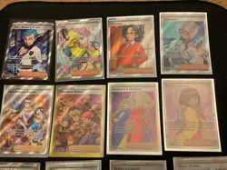 Full Art Pokemon Trainer Cards Lot (includes 12 cards) - Image 4