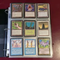 Big ! Old ! Vintage Magic Gathering 1026 Cards Collection Binder Mtg Lot - Image 1