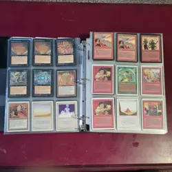 Big ! Old ! Vintage Magic Gathering 1026 Cards Collection Binder Mtg Lot - Image 2