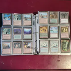 Big ! Old ! Vintage Magic Gathering 1026 Cards Collection Binder Mtg Lot - Image 3