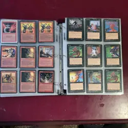 Big ! Old ! Vintage Magic Gathering 1026 Cards Collection Binder Mtg Lot - Image 4