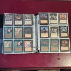 Big ! Old ! Vintage Magic Gathering 1026 Cards Collection Binder Mtg Lot - Image 5