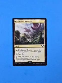1x Unclaimed Territory Universes Beyond Warhammer 40K Mtg Magic Card Land 304 - Image 1